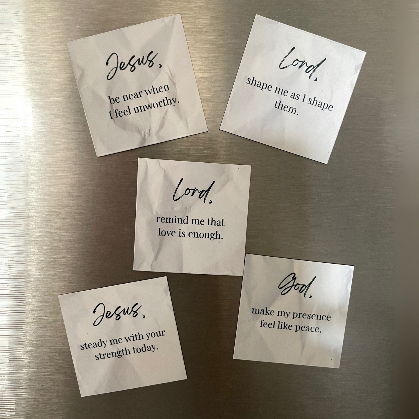 One Line Prayer Magnet Set for Moms