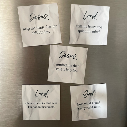 One Line Prayer Magnet Set